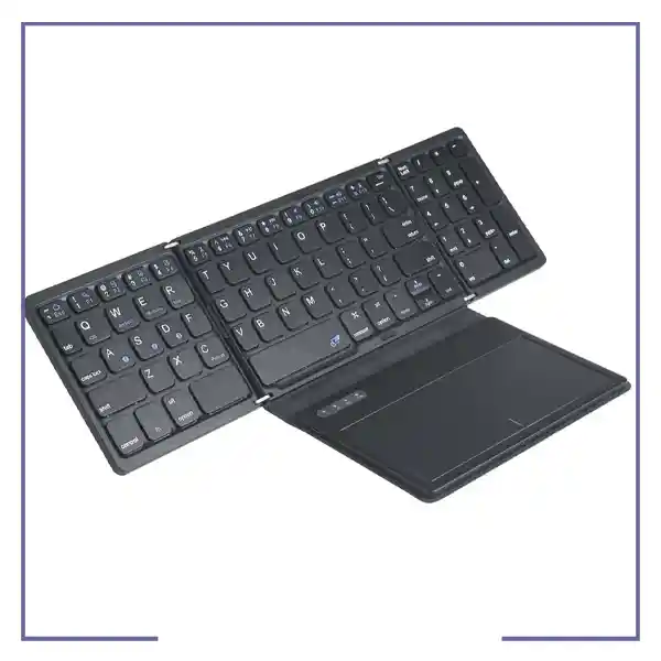 کیبورد تاشو همراه با تاچ پد کوتسی Coteci OF-032 Folding Keyboard