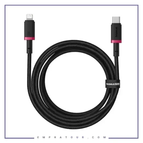 کابل Type-C به لایتنینگ 20 وات دو متری بیسوس Baseus Dura CB000123