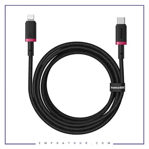 کابل Type-C به لایتنینگ 20 وات دو متری بیسوس Baseus Dura CB000123