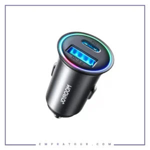 شارژر فندکی دو پورت 60 وات جویروم JOYROOM JR-CCN04