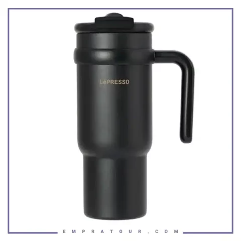 ماگ مسافرتی دوجداره لپرسو Lepresso Insulated Mug LPCFFM0024BK
