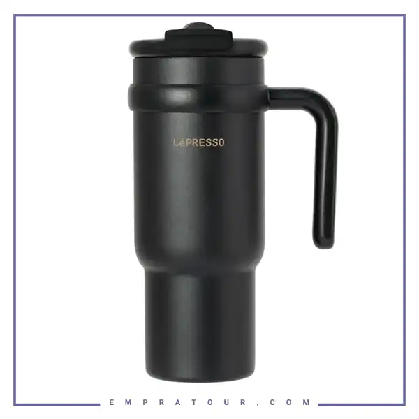 ماگ مسافرتی دوجداره لپرسو Lepresso Insulated Mug LPCFFM0024BK