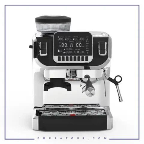 اسپرسوساز نیمه صنعتی با آسیاب لپرسو Lepresso Espresso Machine LPECMLDBK