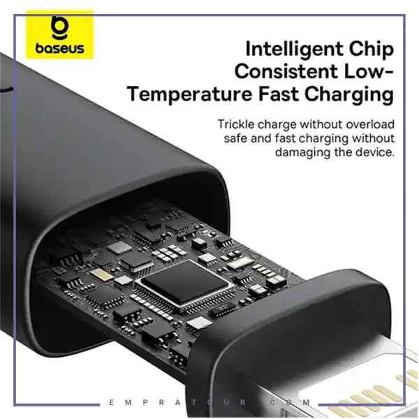 کابل Type-C به لایتنینگ 20 وات دو متری بیسوس Baseus Dura CB000123