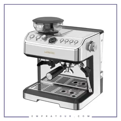 دستگاه اسپرسوساز نیمه صنعتی با آسیاب لپرسو Lepresso Espresso Machine LPCFFM0038