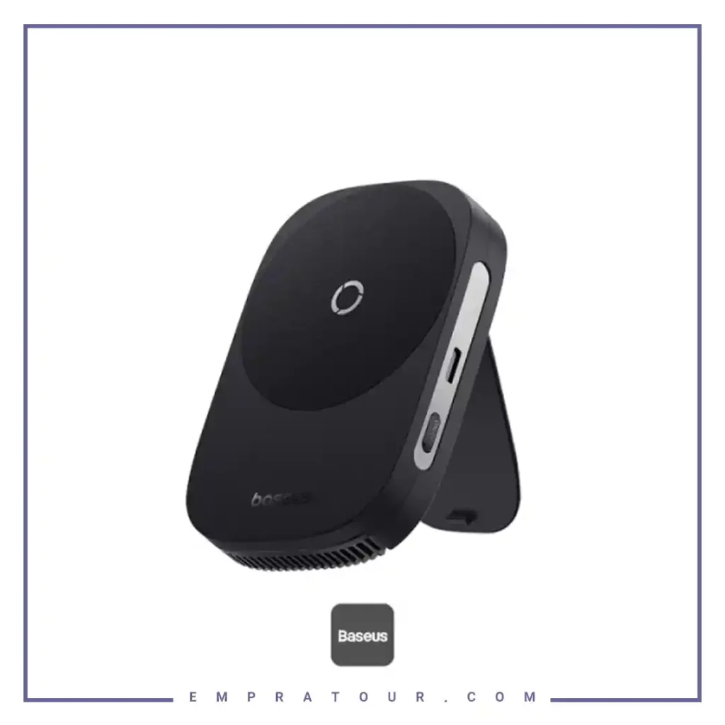 فن خنک کننده و شارژر وایرلس بیسوس Baseus MagPro II Series Ultra-Thin Magnetic Phone Cooler BS-PS036