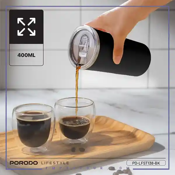 ماگ همزن مغناطسی پرودور Porodo Auto-Stirring Mug PD-LFST138