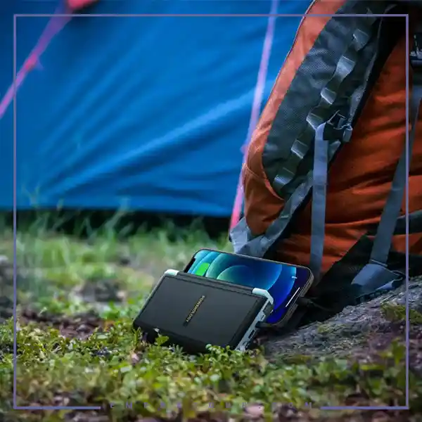 پاوربانک خورشیدی 16000 با کابل پاورولوژی Powerology 16000mAh Solar PPBCHA70