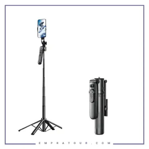 مونوپاد و سه پایه با قابلیت ردیابی 360 درجه رتاکو Rtako selfie stick AI-M18