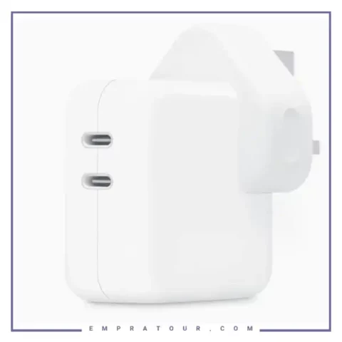 آداپتور 35 وات اصلی اپل Apple Dual Type-C Power Adapter A2676