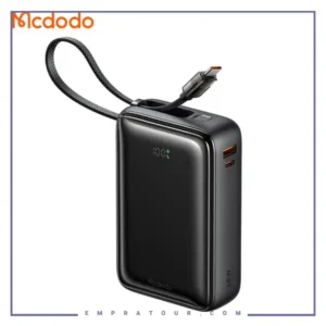 پاوربانک 65 وات 20000 با کابل متصل تایپ سی مک دودو Mcdodo Power Bank MC-6370