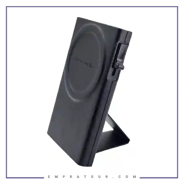 جاکاراتی چرمی با پایه ژوس Zhuse Automatically Eject Card Function Leather ZB-CB-001
