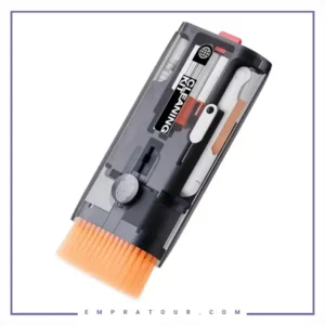 کیت تمیز کننده لوازم دیجیتال 11 در 1 پرودو Porodo Cleaning Kit PD-LFST163-BK