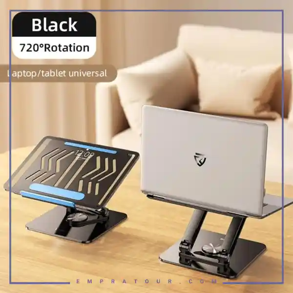 پایه لپتاپ رومیزی چرخشی رتاکو RTAKO RS-CP84
