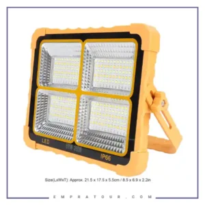 پرژکتور شارژی سولار چند منظوره Solar Outdoor Light S04
