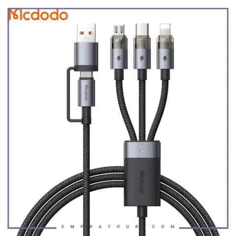 کابل 100 وات 2 به 3 مک دودو Mcdodo 6in1 Charging Cable CA-7260