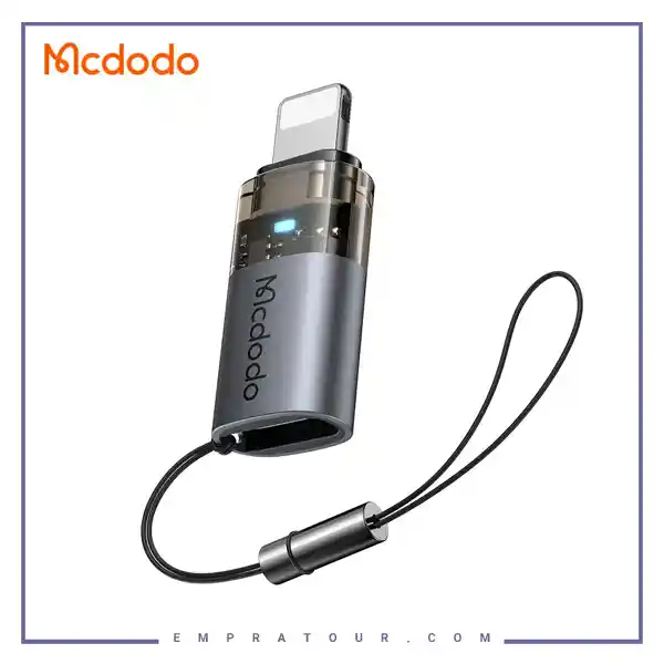 تبدیل پورت تایپ سی به لایتنینگ برند مک دودو MCDODO OT-7630