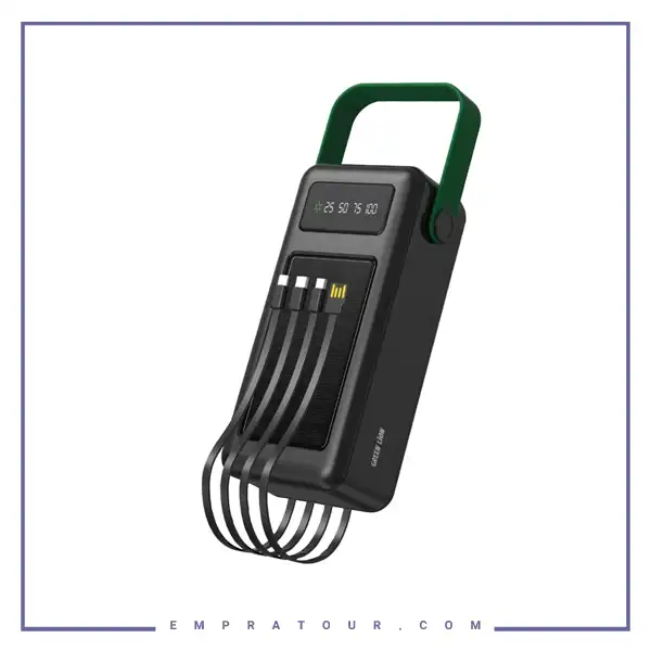 پاوربانک خورشیدی 50000 گرین لاین Green Lion Solar Max Power Bank GNSLRPB50K