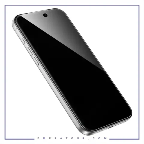 گلس حریم شخصی آیفون 16پرو و 17 گرین لاین Green Lion Steve Privacy Iphone 16 Pro & 17 Glass GN9HSPY17BK