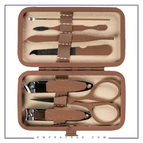 ست مسافرتی مانیکور 7 کاره گرین لاین Green Lion Manicure Kit GN7PCMNCRBR
