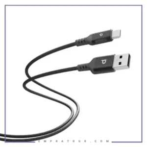 کابل شارژ تایپ سی پاورولوژی Powerology Power Sync Flex PCAB015BK