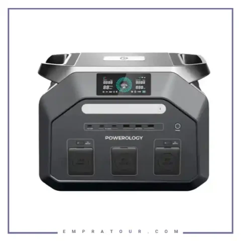 پاور استیشن 1800 وات پاورولوژی Powerology Dynamic 1800W Portable Power Station PWP1800WBK