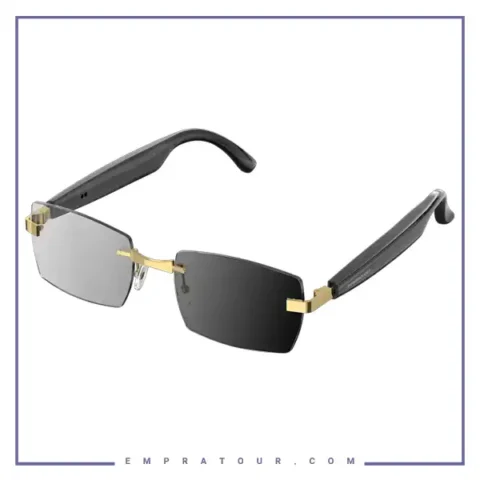عینک هوشمند فتوکرومیک پاورولوژی Powerology Cannes SunGlasses PWHY1006GDBK