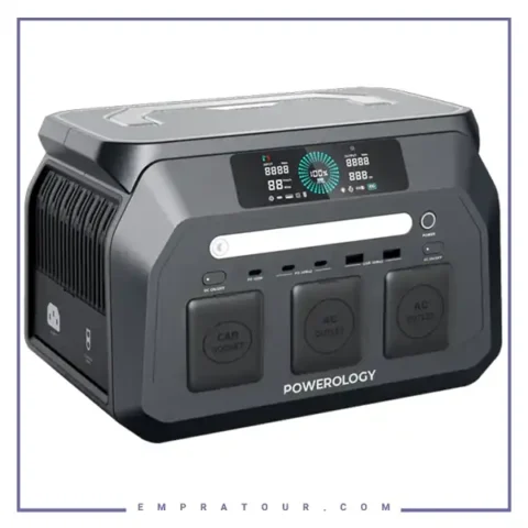 پاوراستیشن 800 وات پارولوژی Powerology Dynamic 800W Portable Power Station PWP800WBK