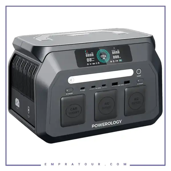 پاوراستیشن 800 وات پارولوژی Powerology Dynamic 800W Portable Power Station PWP800WBK
