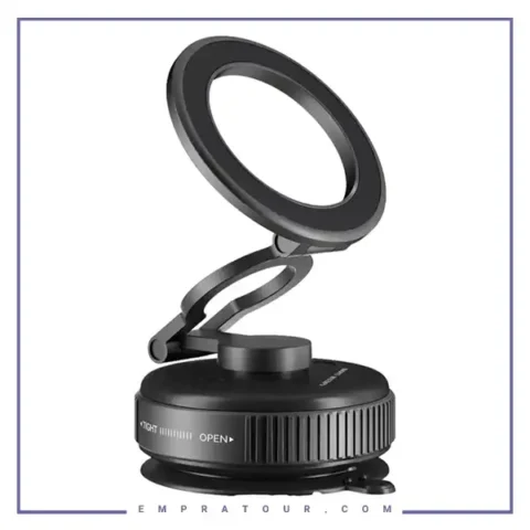 هولدر وکیومی مگ سیف گرین Green Lion Suction Phone Holder GNGX40SPLBK