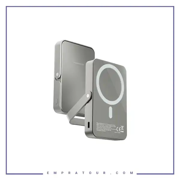 پاوربانک وایرلس 10000 پاورولوژی Powerology Magsafe Power Bank PPBCHA36