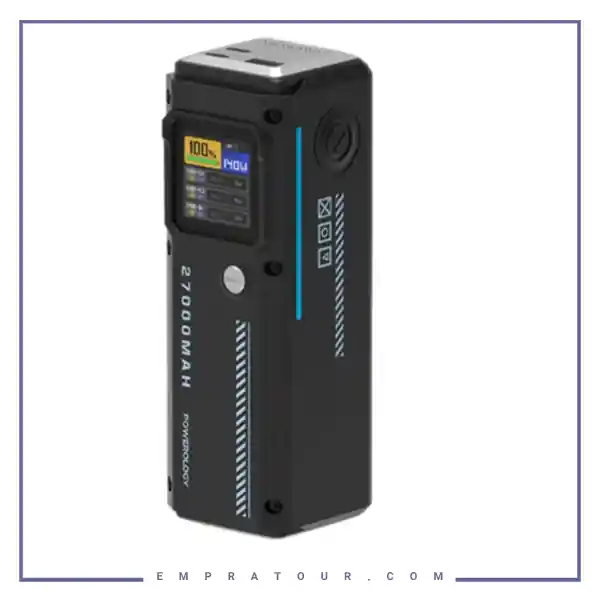پاور بانک 27000 پاورولوژی Powerology Smart Display Power Bank PPBCHA83