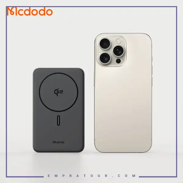 پاوربانک وایرلس 10000 و استند مک دودو MC-631