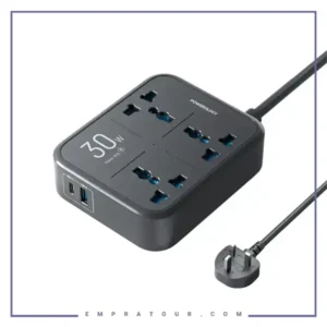 چند راهی برق 3250 وات پاورولوژی Powerology Power Strip PWCUQC037