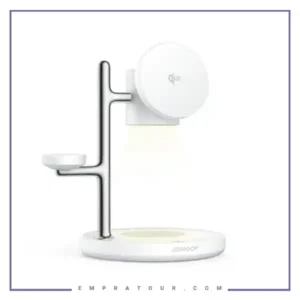 شارژر وایرلس 4 کاره جویروم JOYROOM JR-W23 Qi2 Wireless Charger
