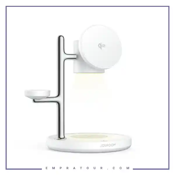 شارژر وایرلس 4 کاره جویروم JOYROOM JR-W23 Qi2 Wireless Charger
