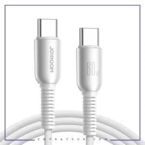 کابل شارژ دو سر تایپ سی 60 وات 1.2 متر جویروم Joyroom Type-C To Type-C Data Cable S-A51