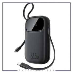 پاوربانک 22.5 وات 20000 با کابل تایپ سی و لایتنینگ بیسوس Baseus Qpow 3 Power Bank PPQD3-2022D