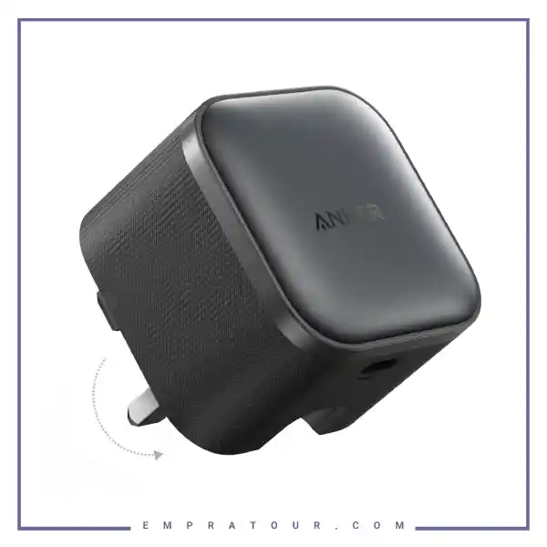 شارژر دیواری نانو ۳ پین انکر ۴۵ وات Anker Nano Charger A2692