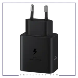 آداپتور شارژ سوپر فست 45 وات بدون کابل سامسونگ Samsung USB-C Charger Black 45W EP-T4511