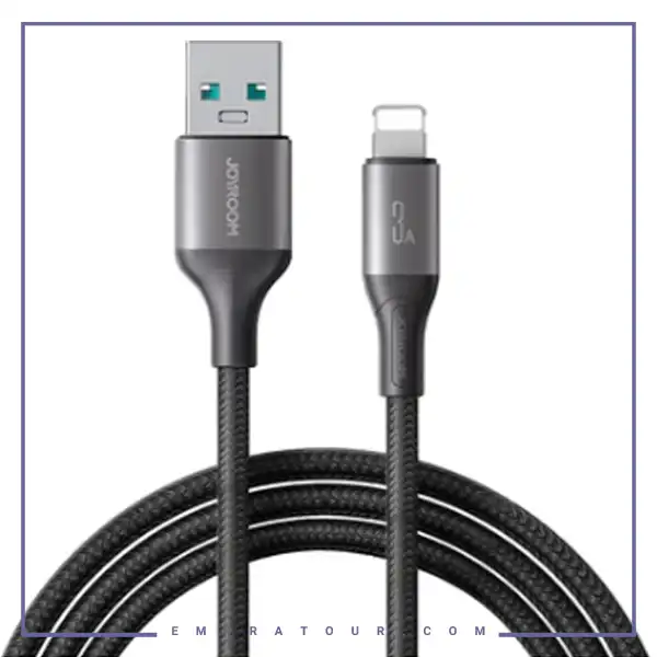 کابل شارژ لایتنینگ 1 متر جویروم Joyroom Lightning Cable S-A28