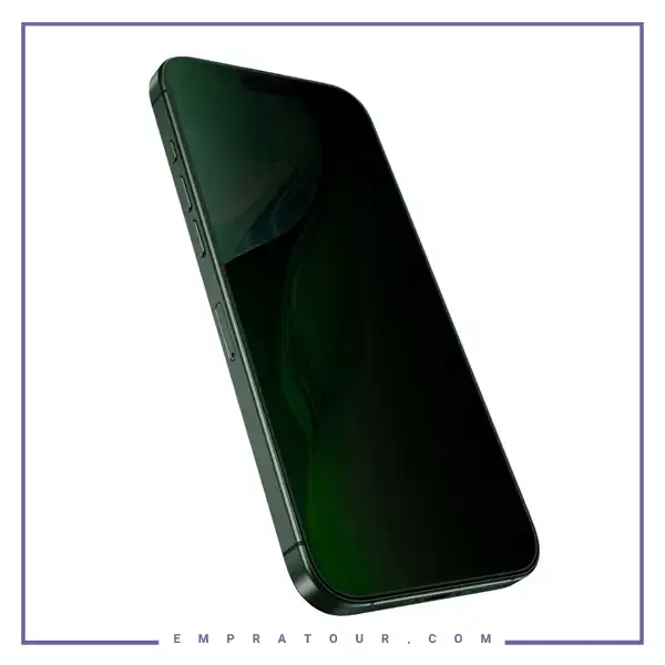 گلس حریم شخصی آیفون 17 و 16 پرو گرین لاین Green Lion 3D Silicone Plus Iphone 17/16 Pro GN3DSIL17BK