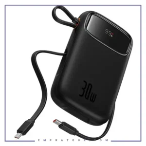 پاوربانک 30 وات 20000 با کابل تایپ سی بیسوس Baseus Qpow 2 Power Bank PPQD4-20C