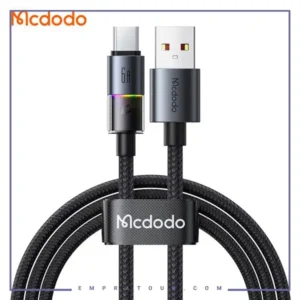 کابل شارژ تایپ سی 1.2 متر مک دودو Mcdodo Colorful Lights Type-C Cable CA-8180