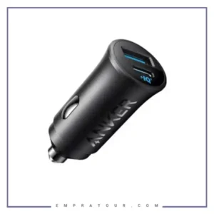 شارژر فندکی دو پورت 30 وات انکر Anker Car Charger A2741