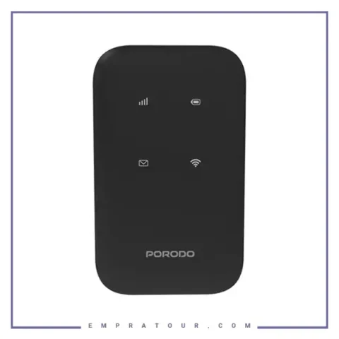 مودم جیبی پرودو Porodo Pocket Router 4G LTE/Wifi 6 PD-LFST132
