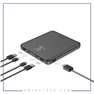 پاور بانک 20000 و هابHDMI پاورولوژی Powerology VoltStream Power Bank PPBCHA89BK