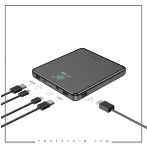 پاور بانک 20000 و هابHDMI پاورولوژی Powerology VoltStream Power Bank PPBCHA89BK