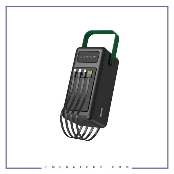 پاوربانک خورشیدی 80000 گرین لاین Green Lion Solar Max Power Bank GNSLRPB80KBK