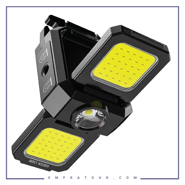 چراغ قوه تاشو گرین لاین Green Lion  keychain Light GNKYLGTFL9BK